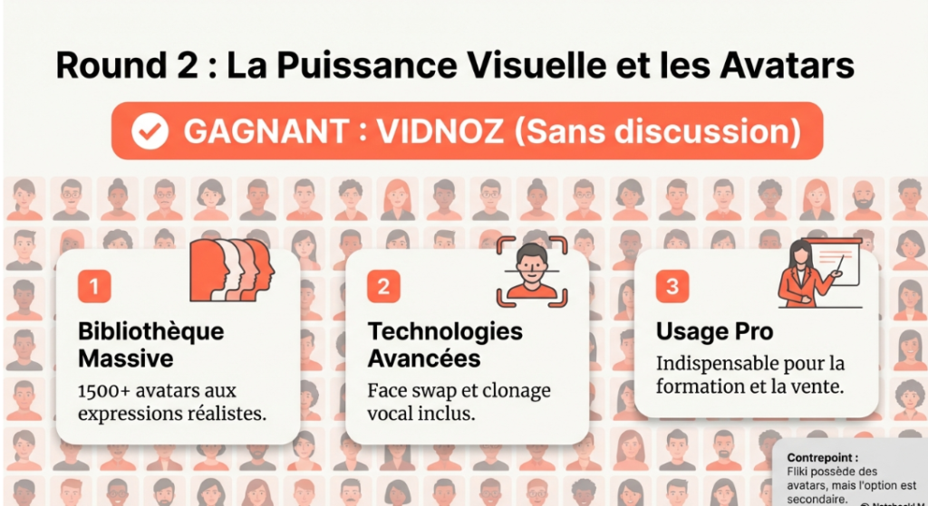 pUISSANCE VISUELLE VIDNOZ VS FLIKI