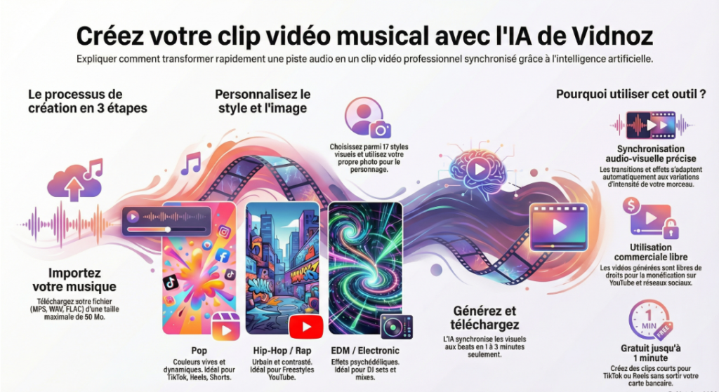 Clip vidéo avec Vidnoz
