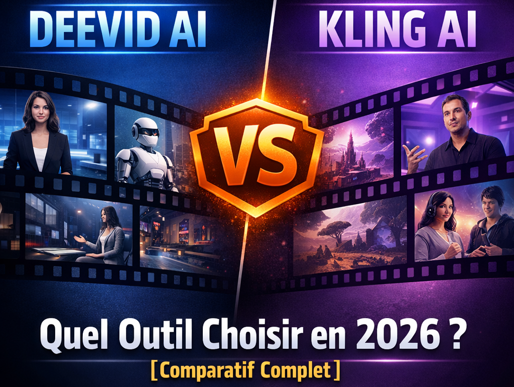You are currently viewing Deevid AI vs Kling AI 2026 : Lequel Choisir Selon Ton Usage ?