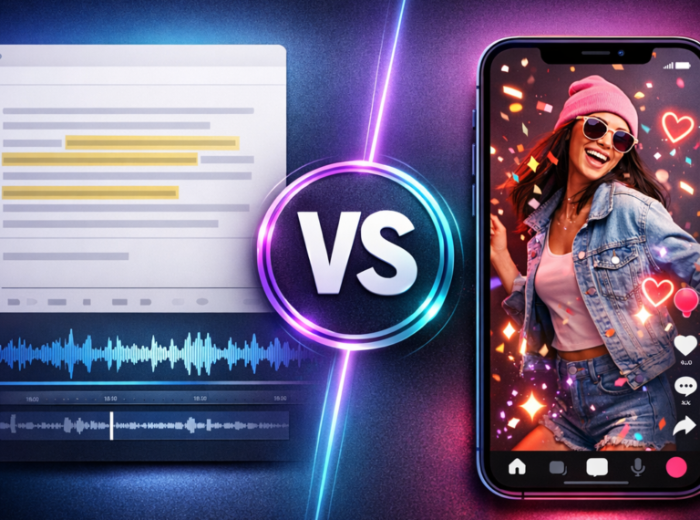 Read more about the article Descript vs CapCut 2026 : Which Publisher AI Your videos?