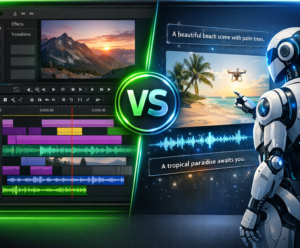 Lire la suite à propos de l’article Filmora vs InVideo 2026 : Montage Classique ou Vidéo IA Text-to-Video ?