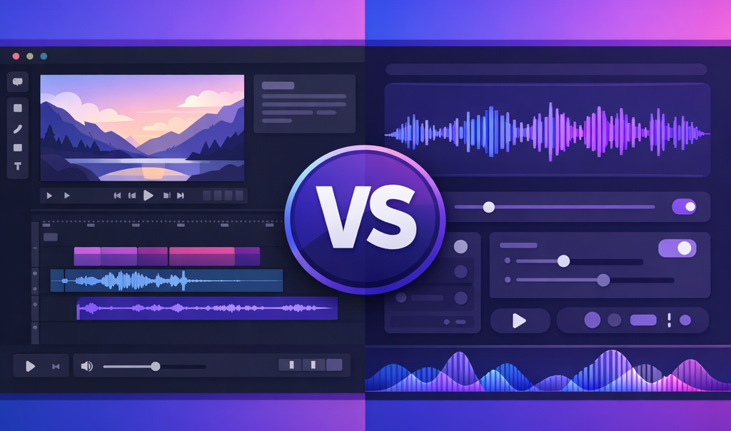 You are currently viewing Descript vs ElevenLabs 2026 : Montage Vidéo ou Voix IA Pure ? (Comparatif Honnête)