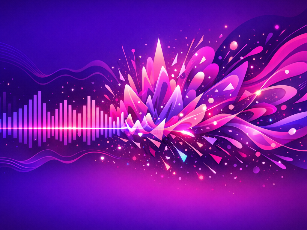 Kaiber AI audioreactivity, visuals synchronized with music