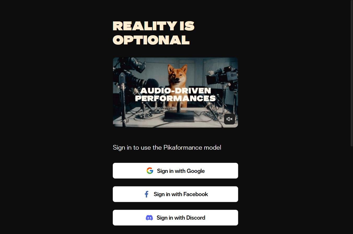 Pika Art interface 2026