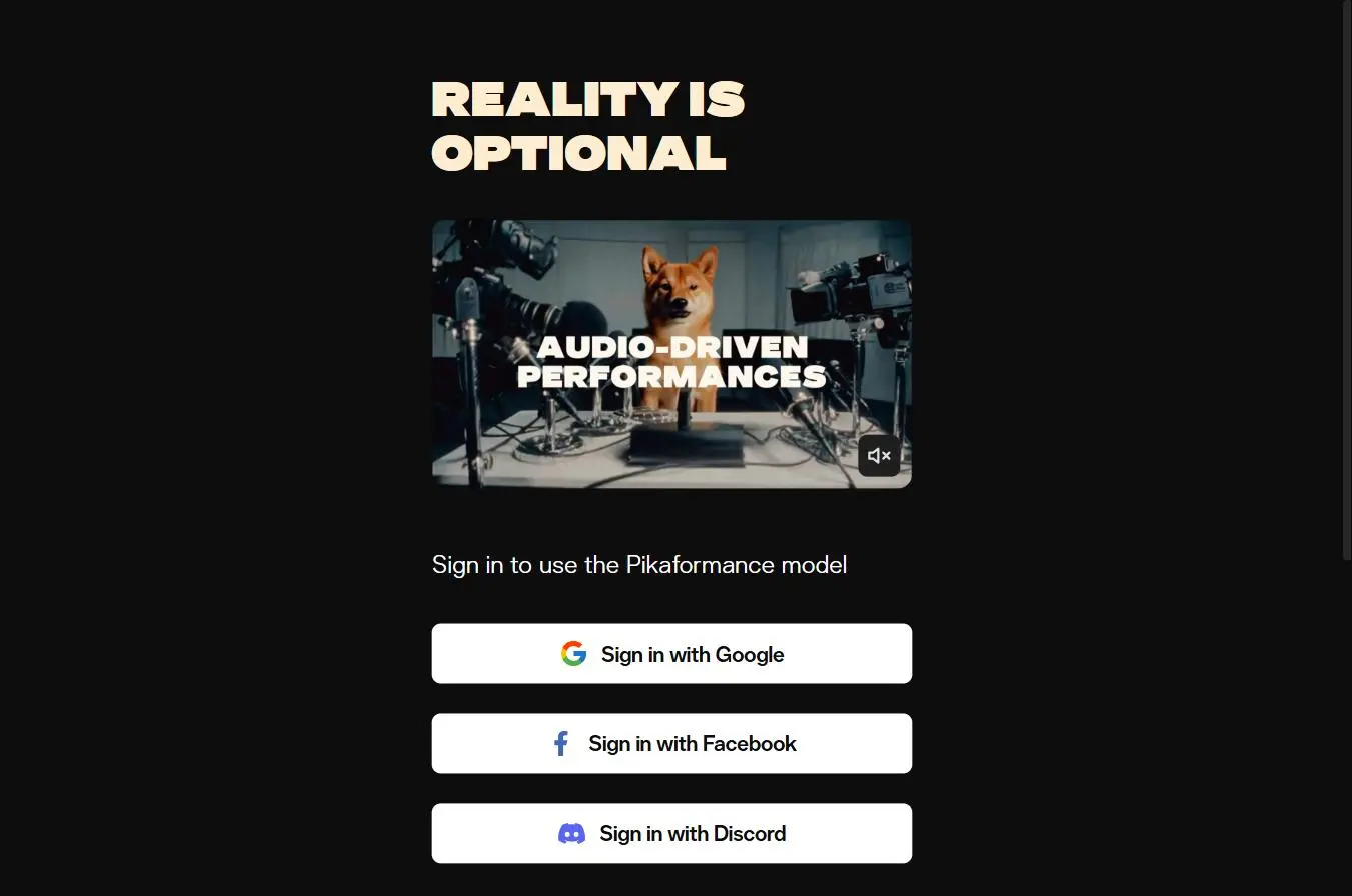 Pika Art interface 2026