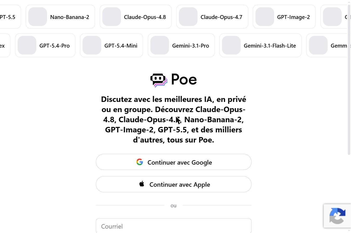 Interface Poe