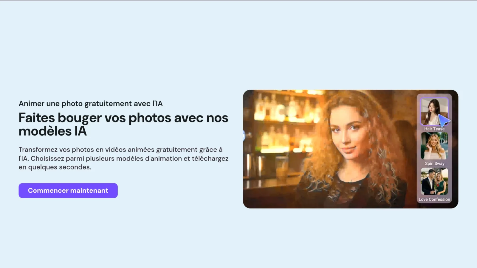 MyEdit, animate a photo online with AI