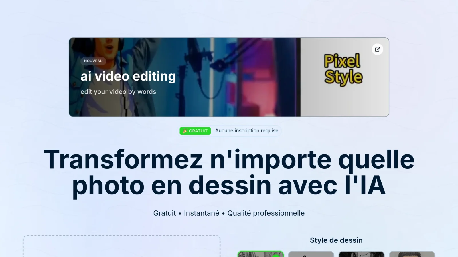 PictureToDrawing, transformer une photo en dessin par IA