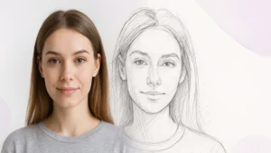 Lire la suite à propos de l’article Transformer une Photo en Dessin avec l&rsquo;IA : Gratuit en Ligne (2026)