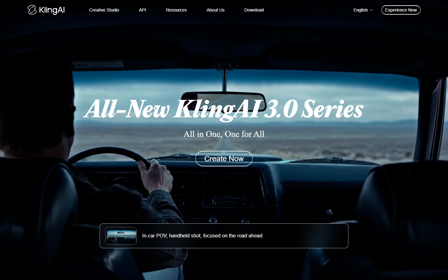 Kling AI global interface 2026