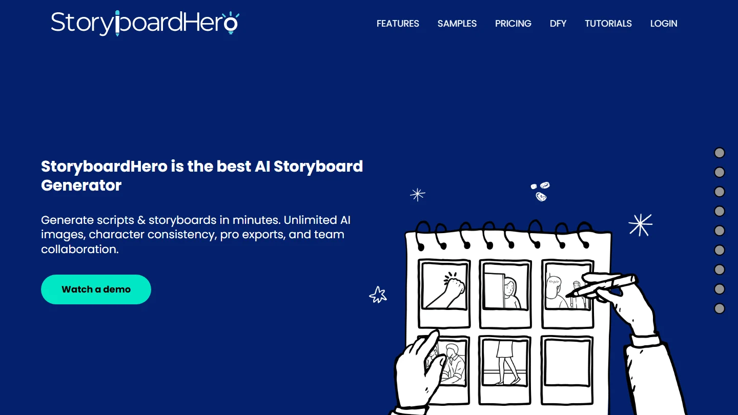 StoryboardHero generator storyboard AI