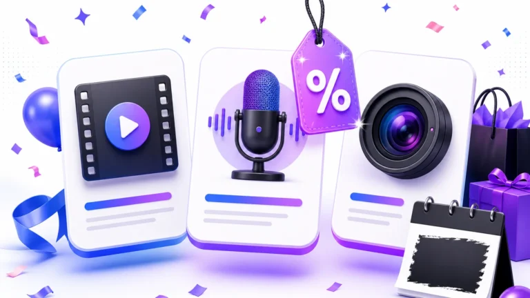 Read more about the article Black Friday AI 2026: the offers tools video, image and voice