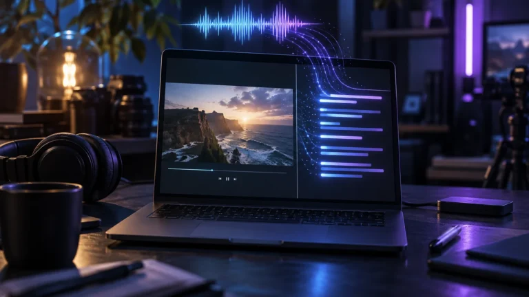Read more about the article Transcrire une vidéo en texte gratuitement : 6 methods AI